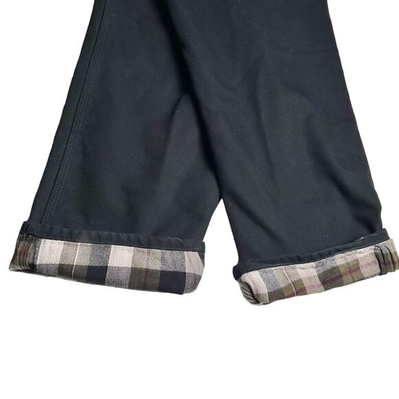 Carhartt | Men | Black Heavyweight Lined Cotton Canvas Carpenter Jeans | 36x30 - Picture 11 of 12